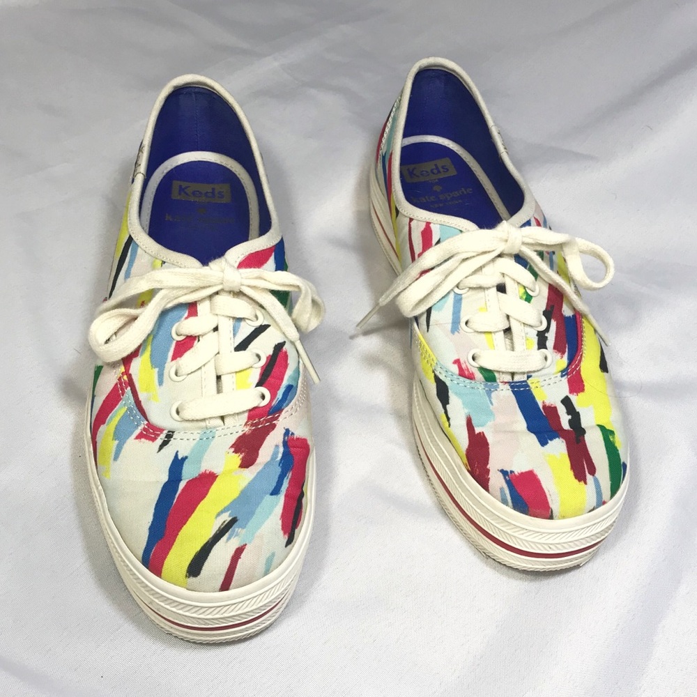 Kate Spade X Keds Brushstroke Sneakers - Picture 4 of 7